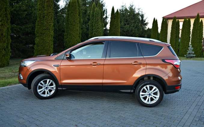 Ford Kuga cena 73900 przebieg: 86000, rok produkcji 2017 z Chodzież małe 781